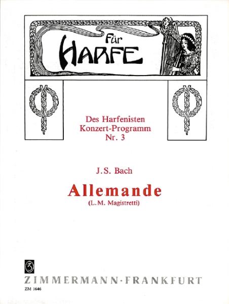 Bach Johann Sebastian: Allemande
