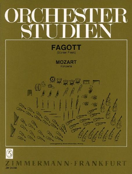 Mozart Wolfgang Amadeus: Orchesterstudien - Konzerte