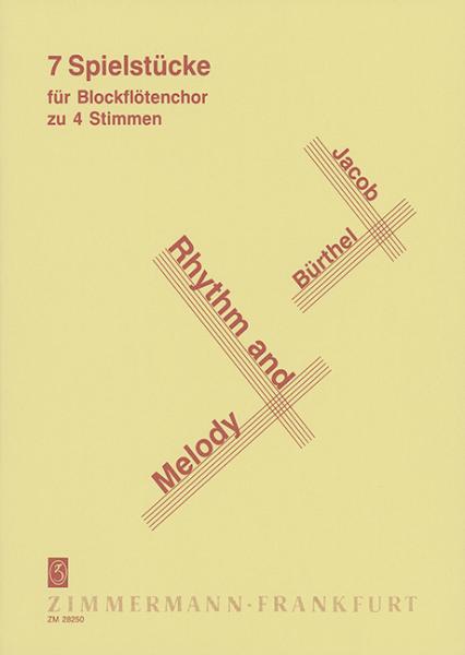 Bürthel Jacob: Rhythm and melody