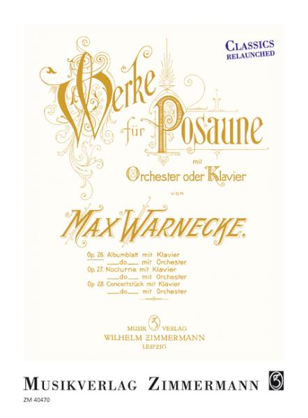 Warnecke Max: Albumblatt op 26