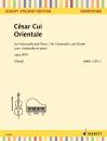 Cui, Cesar [César] (1835-1918): Orientale op 50/9