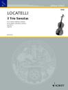 LOCATELLI PIETRO ANTONIO: 3 Triosonaten op 8
