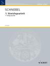 Schnebel, Dieter: 1. Streichquartett