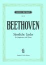 Beethoven, Ludwig van: Sämtliche Lieder