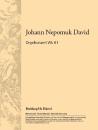 David, Johann Nepomuk: Orgelkonzert Wk 61