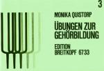 Quistorp, Monika: Übungen zur Gehörbildung Heft3