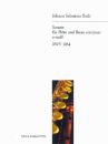 Bach, Johann Sebastian: Sonate e-moll BWV 1034