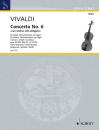 Vivaldi, Antonio (1678-1741): Concerto No. 6 con violino solo obligato" a-Moll, op. 3/6"
