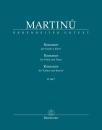 Martinu, Bohuslav: Romanze für Violine und Klavier