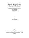 Bach, Johann Sebastian: Die Kunst der Fuge. Ausgabe nach der Handschrift und dem Erstdruck mit