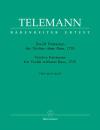Telemann, Georg Philipp: Zwölf Fantasien für Violine ohne Bass, 1735