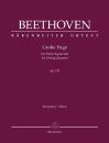 Beethoven, Ludwig van: Große Fuge für Streichquartett op. 133