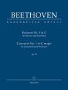 Beethoven, Ludwig van  [Hrsg:] Del Mar, Jonat: Konzert für Klavier und Orchester Nr. 1 C-Dur op. 15
