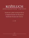 Kozeluch, Leopold (1747-1818): Sämtliche Sonaten für Clavier I-IV