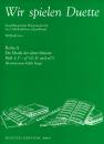 Lutz, Willibald: Wir spielen Duette