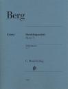 Berg, Alban: String Quartet op. 3
