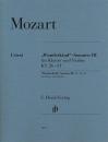 Mozart, Wolfgang Amadeus: Wunderkind" Sonatas III, K. 26-31 for Piano and Violin"