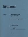 Brahms Johannes: Intermezzo A-Dur op 118/2