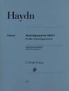 Haydn, Joseph: Streichquartette Heft I  (Frühe Streichquartette)