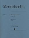 Mendelssohn Bartholdy, Felix: Streichquartette op. 44, 1-3