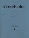 Mendelssohn Bartholdy, Felix : Rondo capriccioso op. 14