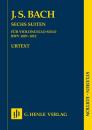 Bach, Johann Sebastian: Six Suites for Violoncello Solo BWV 1007–1012