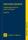 Mendelssohn Bartholdy, Felix: String Quintets op. 18 and 87