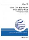 Chen, Yi: Three Duo-Bagatelles from China West