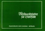 .: Weihnachtslieder für Blockflöte