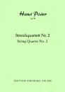 Poser, Hans: Streichquartett Nr. 2