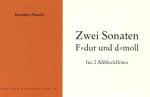 Marcello, Benedetto: 2 Sonaten