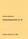 Milhaud, Darius: Streichquartett Nr. 8