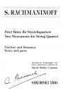 Rachmaninoff, Sergej: 2 Sätze