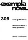 Gubaidulina, Sofia: Streichquartett Nr. 4