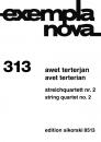 Terterjan, Awet: Streichquartett Nr. 2