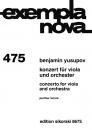 Yusupov, Benjamin: Konzert