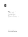 Berg, Alban: Violinkonzert   for Violin and Orchestra