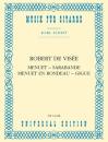 Visee, Robert de: Menuet-Sarabande-Menuet en Rondeau-Gigue