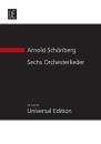 Schönberg Arnold: Sechs Orchesterlieder