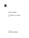 Kodály, Zoltán: 2. Streichquartett     Op. 10