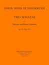 Boismortier, Joseph Bodin de: Sonaten in d, c, op. 50/4-5