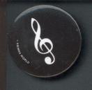 .: Magnet schwarz rund