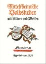 Becker, Karl (1853-1928) (Hrsg.): Mittelrheinische Volkslieder