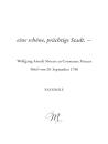 Mozart, Wolfgang Amadeus: eine schöne, prächtige Stadt