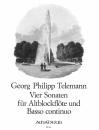 Telemann Georg Philipp: 4 Sonaten