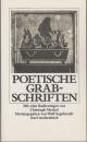 Segebrecht, Wulf (Hrsg.): Poetische Grabschriften