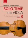 Blackwell Kathy + David: Solo time for Viola 3