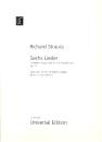 Strauss Richard: 6 Lieder op 19