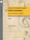 Pepusch John Christopher: 6 Sonaten 1