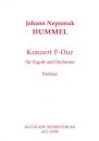 Hummel, Johann Nepomuk: Konzert F-Dur